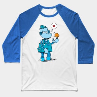 Robot in love Baseball T-Shirt